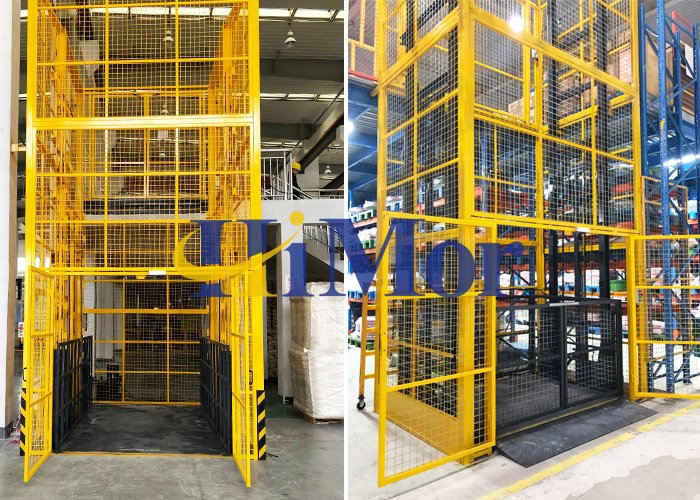 heavy duty goods lift elevator