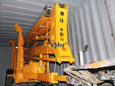 towable boom lift delivery