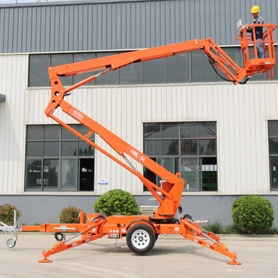 trailer boom lift