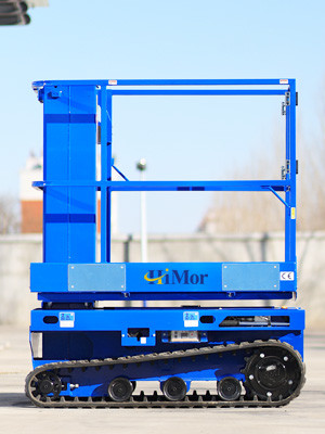 Small tracked mast lift for sale