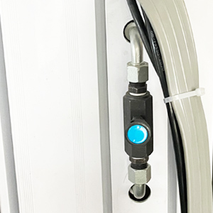 vertical platform lift manual down valve2