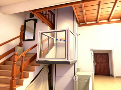 where to install a wheelchair lift